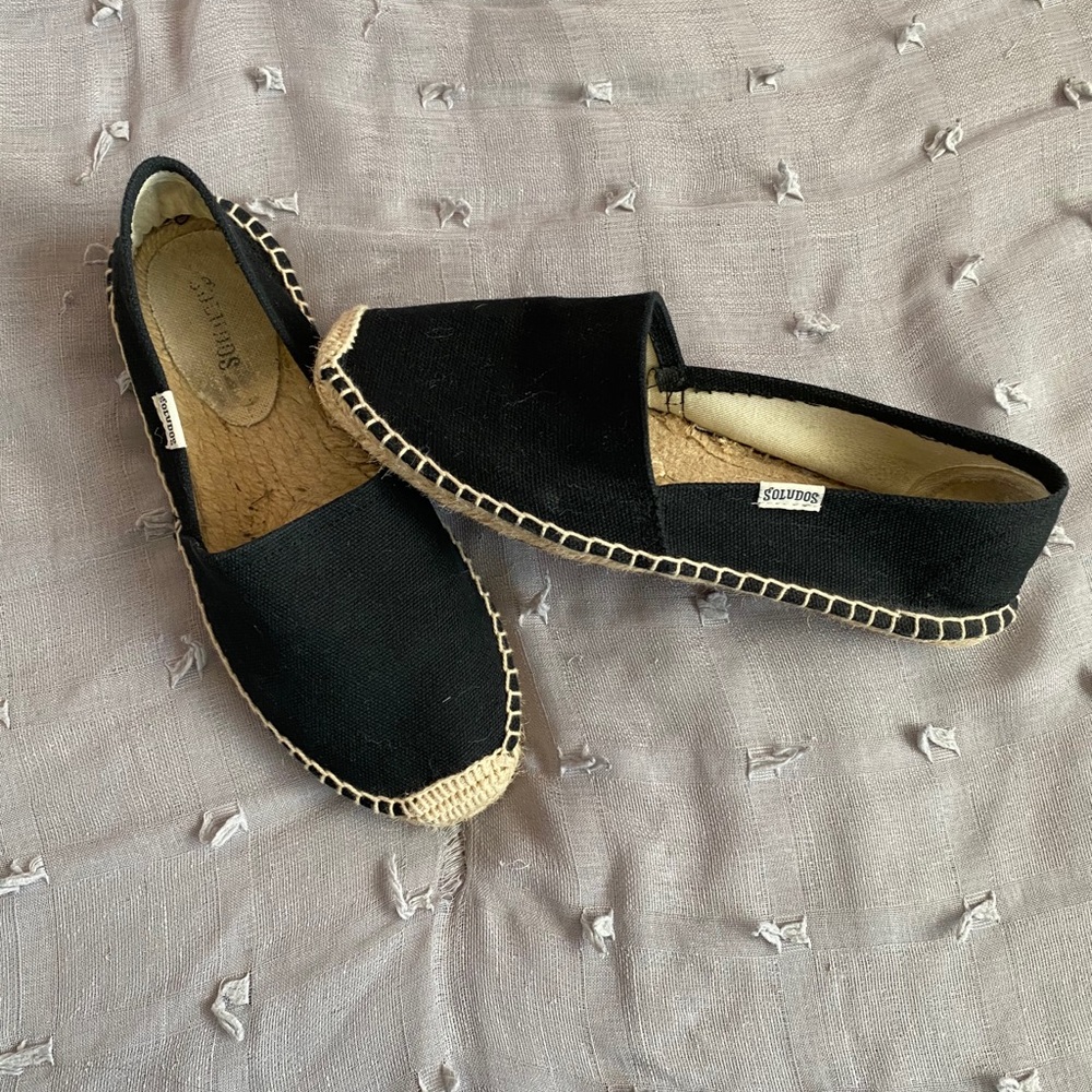 COPY - Soludos black espadrille